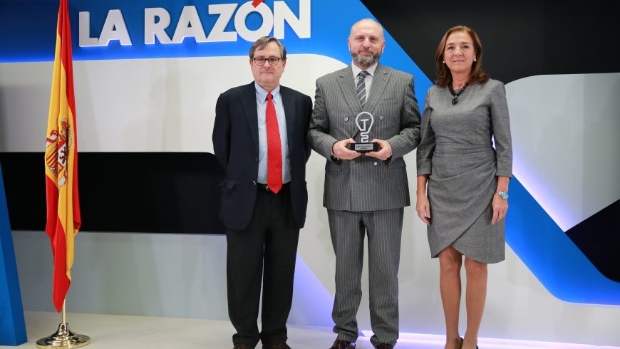 RISCO Group galardonado en la primera edición de los Premios de Tecnología e Innovación del diario La Razón