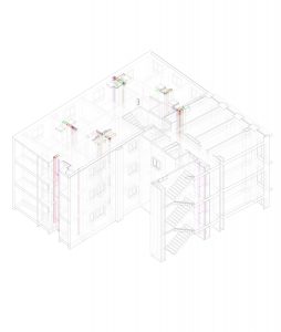 BIM Vista Coordinación Arquitectura-Estructuras-Instalaciones_